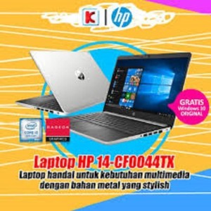 Hp 14s Cf0044tx Silver Tokopedia