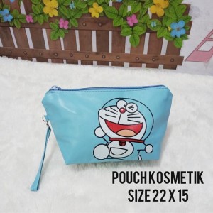 Best Seller Tas Kosmetik Doraemon Pouch Kosmetik Doraemon Plus Tali Jb 661 Tokopedia
