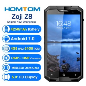 Hp Outdoor Homtom Zoji Z8 Ram4gb Internal 64gb New Bnob Tokopedia