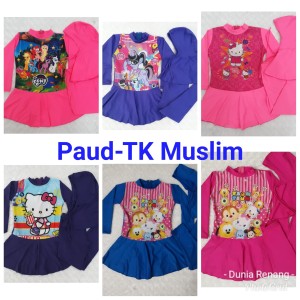 Baju Renang Rok Anak Tk Sd Karakter Tokopedia
