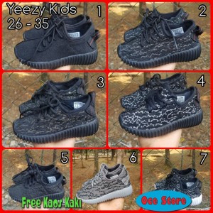 Sepatu Adidas Yeezy Kids Anak Sekolah Kets Sneakers Tokopedia