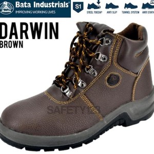 Sepatu Safety Bata Darwin Brown Tokopedia