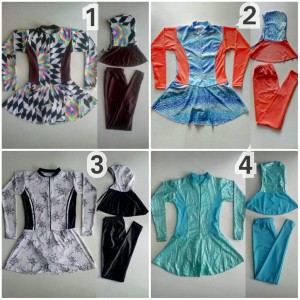 Baju Renang Muslimah Anak Sd Motif Cantik Tokopedia