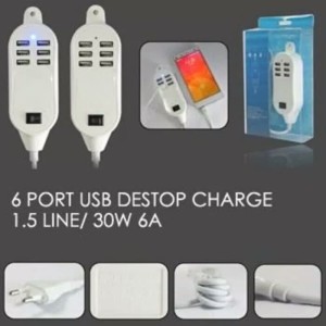 Charger Hp Usb 6port Tokopedia