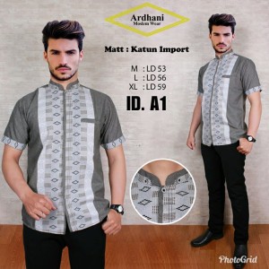 Baju Koko Af 54 Tokopedia