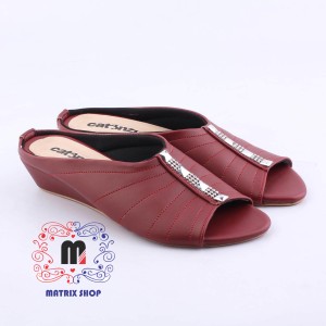 Sepatu Flat Sandal Flat Wanita Brukat Tokopedia