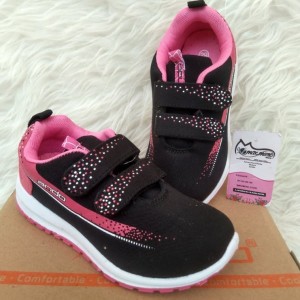 Sepatu Ando Adelline Velcro Sepatu Anak Perempuan Sepatu Sekolah Paud Tk Sepatu Balita Pink Tokopedia