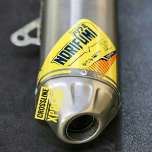 Knalpot Norifumi Nf Stainless Klx 150 Bf Dt Original Tokopedia