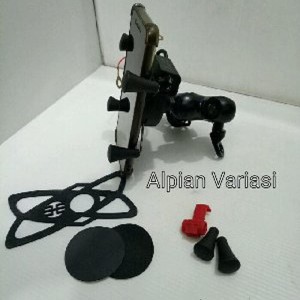 Holder Hp Spion Besi Plus Usb Charger Tokopedia
