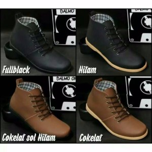 Sepatu Kulit Boots Pria Dalmo Power Brodo Tokopedia