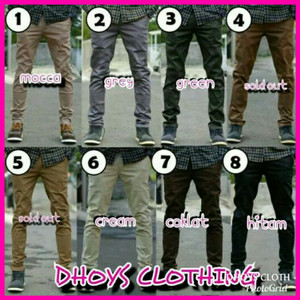 Celana Chino Celana Chinos Celana Slimfit Celana Panjang Abu Chino Grey Chinos Abu Chinos Slim Fit Tokopedia