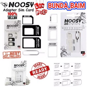 Sim Card Sim Card Adapter Noosy Noosy Sim Card Adapter Sim Card Adapter 3in1 Aksesoris Hp Tokopedia
