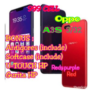 Oppo A3s 3 32 New Segel Garansi Resmi Harga Reseler Red N Purple Tokopedia