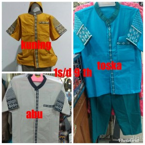 Baju Muslim Anak Laki Laki Koko Gamis Tokopedia