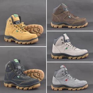Sepatu Boots Pria Kickers Suede Tokopedia