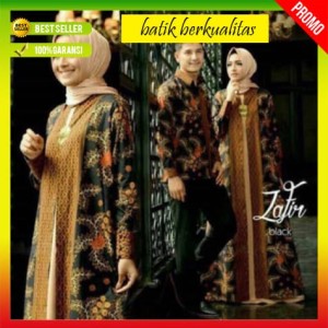 Couple Batik Sarimbit Gamis Baju Pasangan Sepasang Seragam Widuri Tokopedia