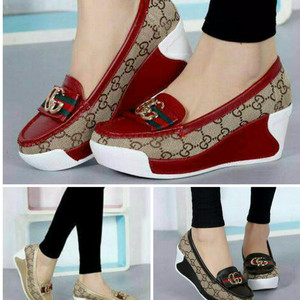Sepatu Wedges Wanita 3 Tokopedia