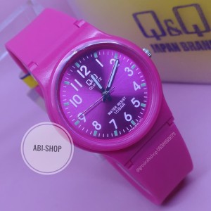 Jam Wanita Original Q Q Vq04 Strap Tosca Transparent Hargajam Harga Jam Cewek Ori Anti Air Tokopedia