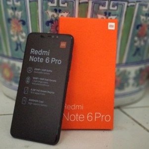 Xiaomi Redmi 6 Pro Black 4gb 64gb Tokopedia