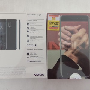 Hp Nokia 6 Android Ram 3 Internal 32 Garansi Resmi Tokopedia