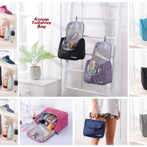 Korean Toiletries Bag Travelbag Tas Kosmetik Perlengkapan Mandi Tokopedia