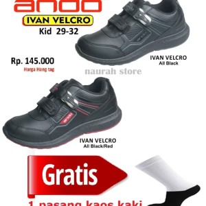 Sepatu Sekolah Ando V Kool Tali Sepatu Anak Perempuan Sepatu Sekolah Sd Sepatu Kets Tokopedia