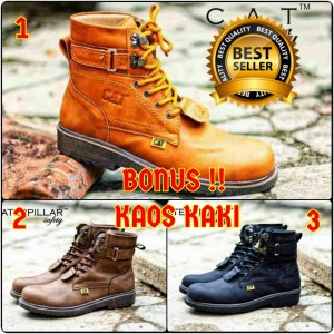 Sepatu Caterpillar Aliando Safety Boots Tokopedia