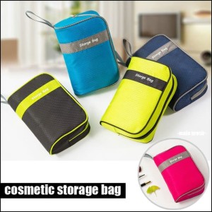Cosmetic Pouch Cable Pouch Tas Kosmetik Charger Dompet Serbaguna A558 Tokopedia