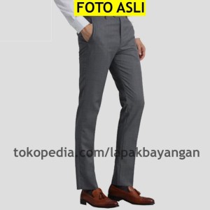 Celana Formal Slim Fit Kerja Bahan Kantor Ekeskutif Muda Model Terbaru Tokopedia
