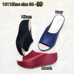 Wedges Sandal Wedges Sendal Wedge Sepatu Sandal Wanita Tokopedia