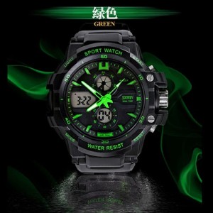 Jam Tangan Pria Skmei Analog 9108 Cs Original Tokopedia