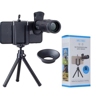Lensa Zoom Hp 18x Untuk Semua Jenis Hp Original Apexel Tokopedia