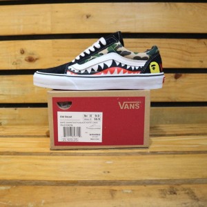 Sepatu Vans Bape Army Tokopedia