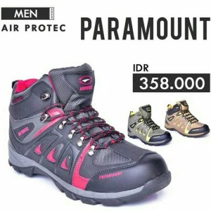 Sepatu Gunung Air Protec Paramount Sepatu Outdoor Hiking Pria Baru Tokopedia