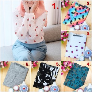 Baju Blouse Baju Atasan Lengan Tokopedia