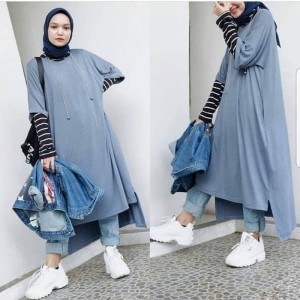 Baju Wanita Tunik Loose Tokopedia