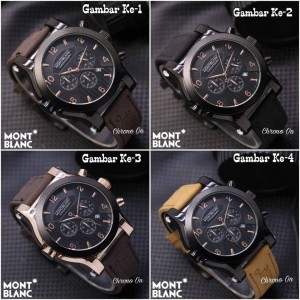Jam Tangan Pria Montblanc Chrono Tokopedia