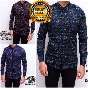 Kemeja Batik Pria Baju Cowok Tokopedia