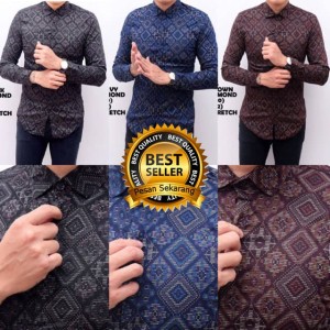 Kemeja Batik Pria Baju Cowok Tokopedia