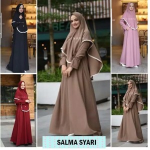 Baju Gamis Salma Syari Murah Bandung Tokopedia