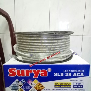 Lampu Led Selang Strip Roll Flexible Fleksible Smd 5050 Ac 220 V Outdoor Waterproof Hiasan Kolong Etalase Plafon Rumah Pohon Toko Harga 1 Meter Tokopedia