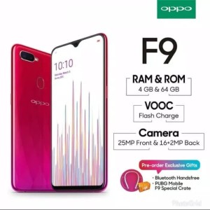 Oppo F9 Ram 4 Rom 64gb Tokopedia