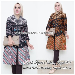 Atasan Batik Wanita Tunik Batik Baju Batik Wanita Tokopedia