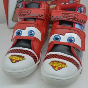 Sepatu Sekolah Anak Cars Boots Sepatu Anak Laki Laki Sepatu Karakter Sepatu Sekolah Tk Paud Sd Tokopedia