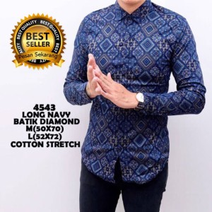 Kemeja Batik Lengan Panjang Baju Batik Pria Tokopedia