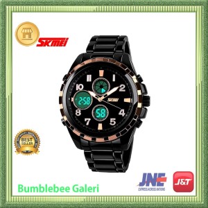 Jam Tangan Analog Digital Pria Skmei Ad1155 Tokopedia