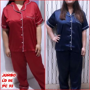 Baju Tidur Piyama Satin Baju Panjang Celana Panjang Setelan Tokopedia