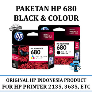 Tinta Hp 680 Colour Tokopedia