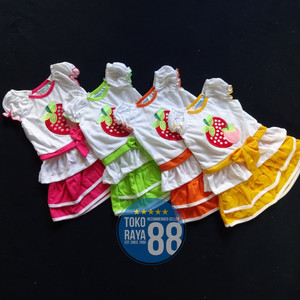 Setelan Baju Bayi Perempuan Lucu Setelan Anak Bayi Perempuan Bayi Jerpah Tokopedia