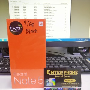 Xiaomi Redmi Note 5 4 64gb Black Tokopedia